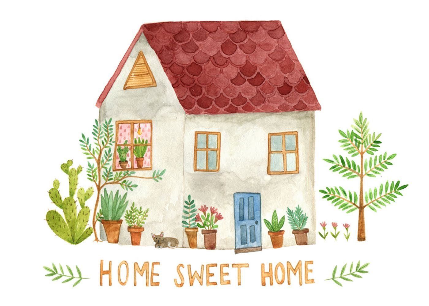 Школа милый дом мой родной. Милые иллюстрации дом. Домики милые иллюстрации. Миленький нарисованный домик. Милый домик нарисованный.