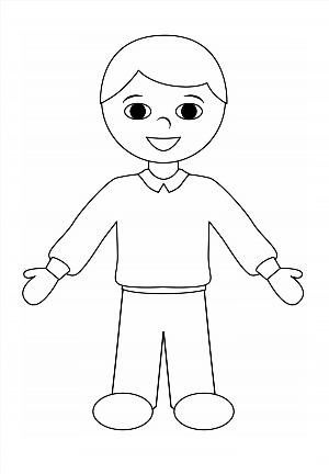 Мальчик рисунок карандашом