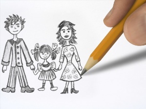 Рисунки ручки семья