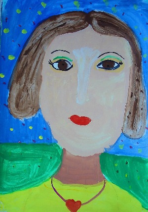 Детский рисунок портрет