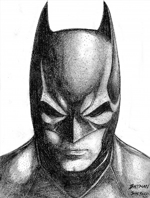 Рисунки карандашом бэтмен