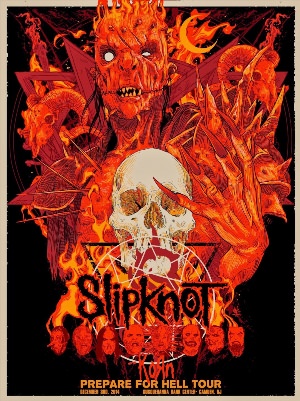 Slipknot постер