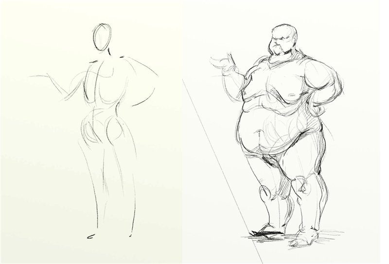 Толстый человек анатомия. Референс Толстого мужчины. Скетчи толстых людей. Скетч человека в полный. Рисование толстых людей.