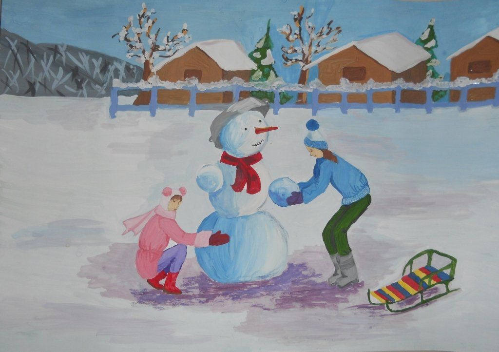 Развлечения 3 класс. Зимние рисунки. Зимние забавы рисунок. Рисование с детьми зимние забавы. Рисунок на тему зима.