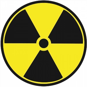 Наклейка радиация