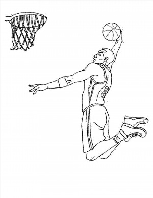 Рисунки карандашом баскетбол