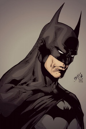 Бэтмен арт рисунок