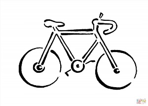 Велосипед маленький рисунок
