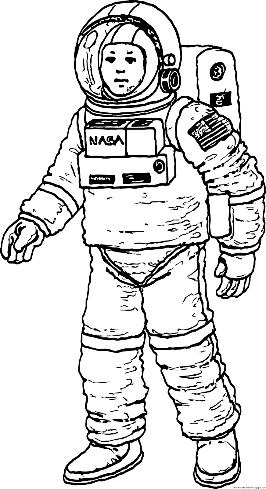 Как нарисовать космонавта в космосе. Космонавт раскраска для детей. Раскраска про космос и Космонавтов для детей. Космонавт рисунок. Рисунок Космонавта в скафандре для детей.