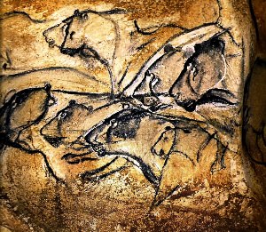 Наскальная живопись пещера шове