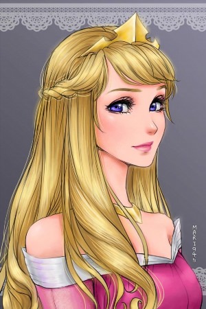 Рисунки аниме принцессы