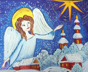 Рисунок на тему рождественское чудо