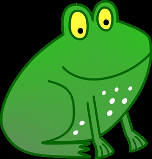 Детский рисунок жабы