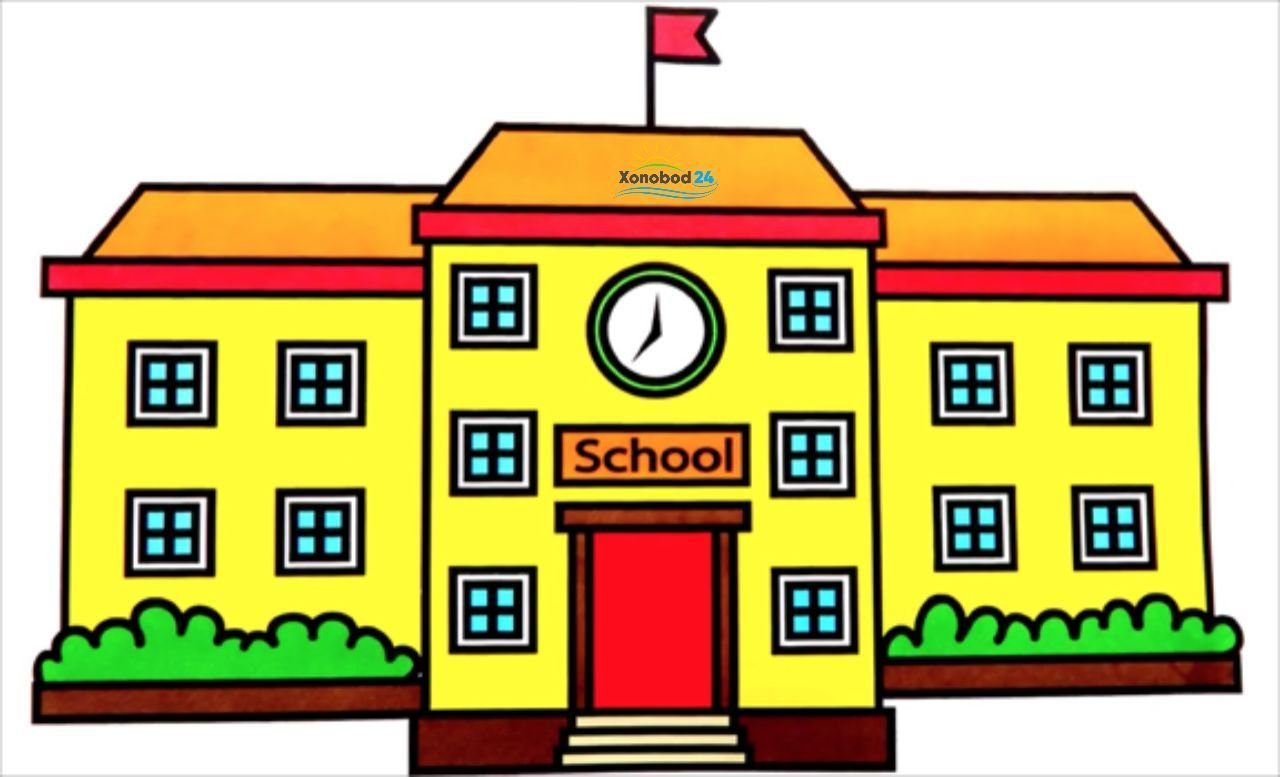Школа рисунок. Здание школы. Рисунок на тему школа. Изображение здания для детей. Рисунок школы номер 2