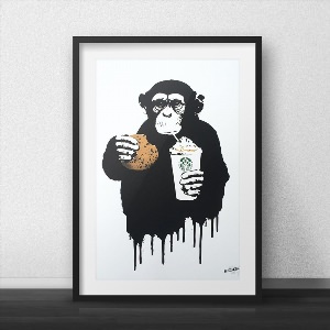 Постер обезьяны
