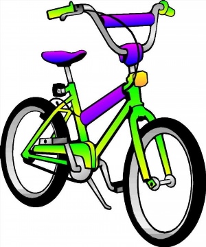 Велосипед рисунок детский