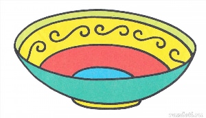 Тарелка детский рисунок