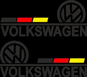Volkswagen наклейка