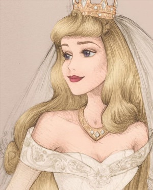 Красивая принцесса рисунок