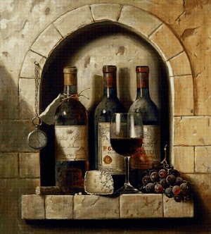 Вино натюрморт