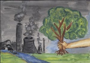 Рисунки на тему экологические проблемы