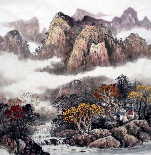Китайская живопись горы и воды