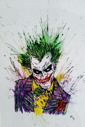 Джокер рисунок арт