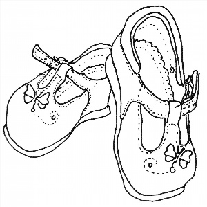 Рисунки детской обуви