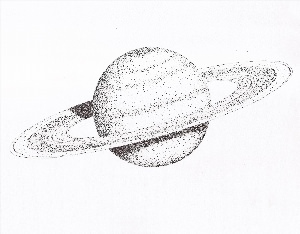 Рисунки сатурн ручкой