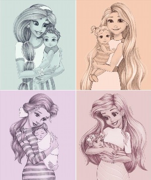 Крутые рисунки принцесс