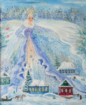 Рисунок на тему волшебница зима